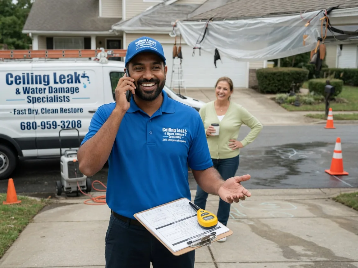 Ceiling Leak Cleanup Starksboro, VT FAQs